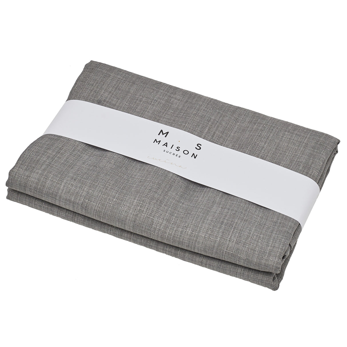 Tovaglia Antimacchia in Poliestere - Korin Tovaglia Resinata Maison Sucrée 140x180 Grigio