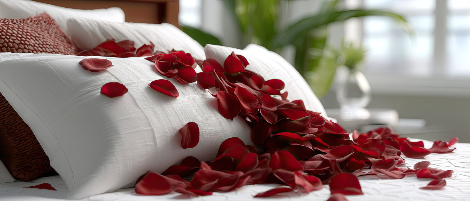 San Valentino: biancheria letto e idee per una camera romantica