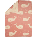 Coperta Invernale in Cotone Organico fantasia - Whales