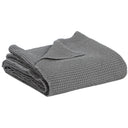 Plaid a Nido D'Ape StoneWashed in Cotone Riciclato - Maia Recycle