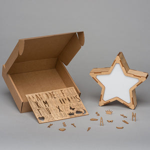 Lampada Luminosa Personalizzabile - Estrella Grande