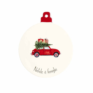 Sottopentola Palla in Grès - Natale è Famiglia