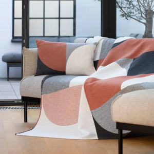 Coperta Invernale in Caldo Cotone Fantasia Geometrica - Harper