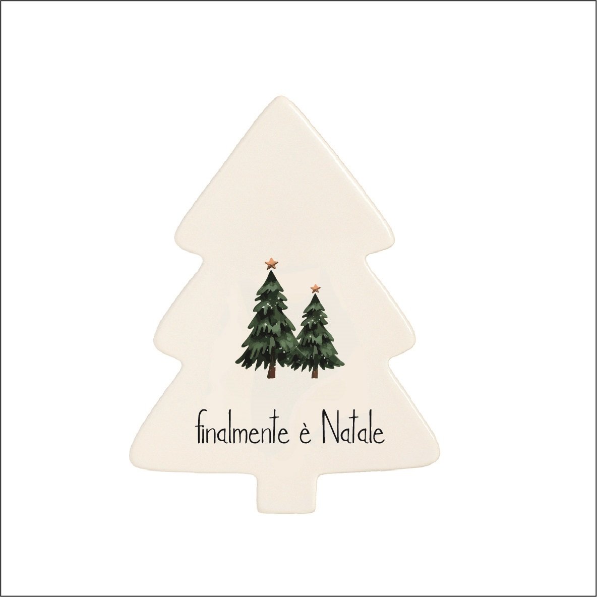 Sottopentola in Grès - Finalmente è Natale