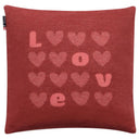 Copricuscino in cotone Fantasia - Love