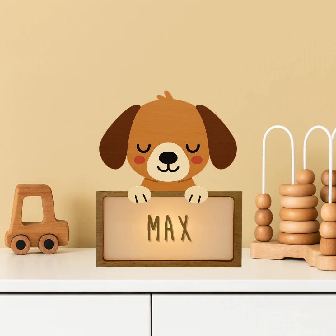 Lampada da Tavolo Personalizzabile - Cane