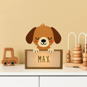 Lampada da Tavolo Personalizzabile - Cane