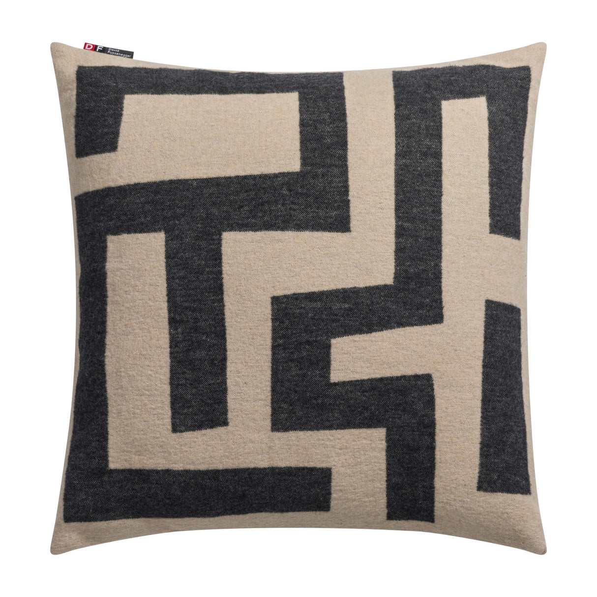 Copricuscino in cotone Fantasia Geometrica - Maze