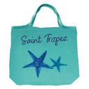 Borsa Mare o Trousse in Spugna di Cotone Ricamata - Etoile