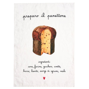 Canovaccio in Lino Stonewashed - Preparo il Panettone