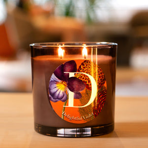 Candela Profumata Fragranza Violetta - Delightful Violet