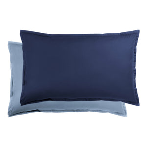 Federa in Raso di Cotone 300TC Double Face - Gottardo Bicolor