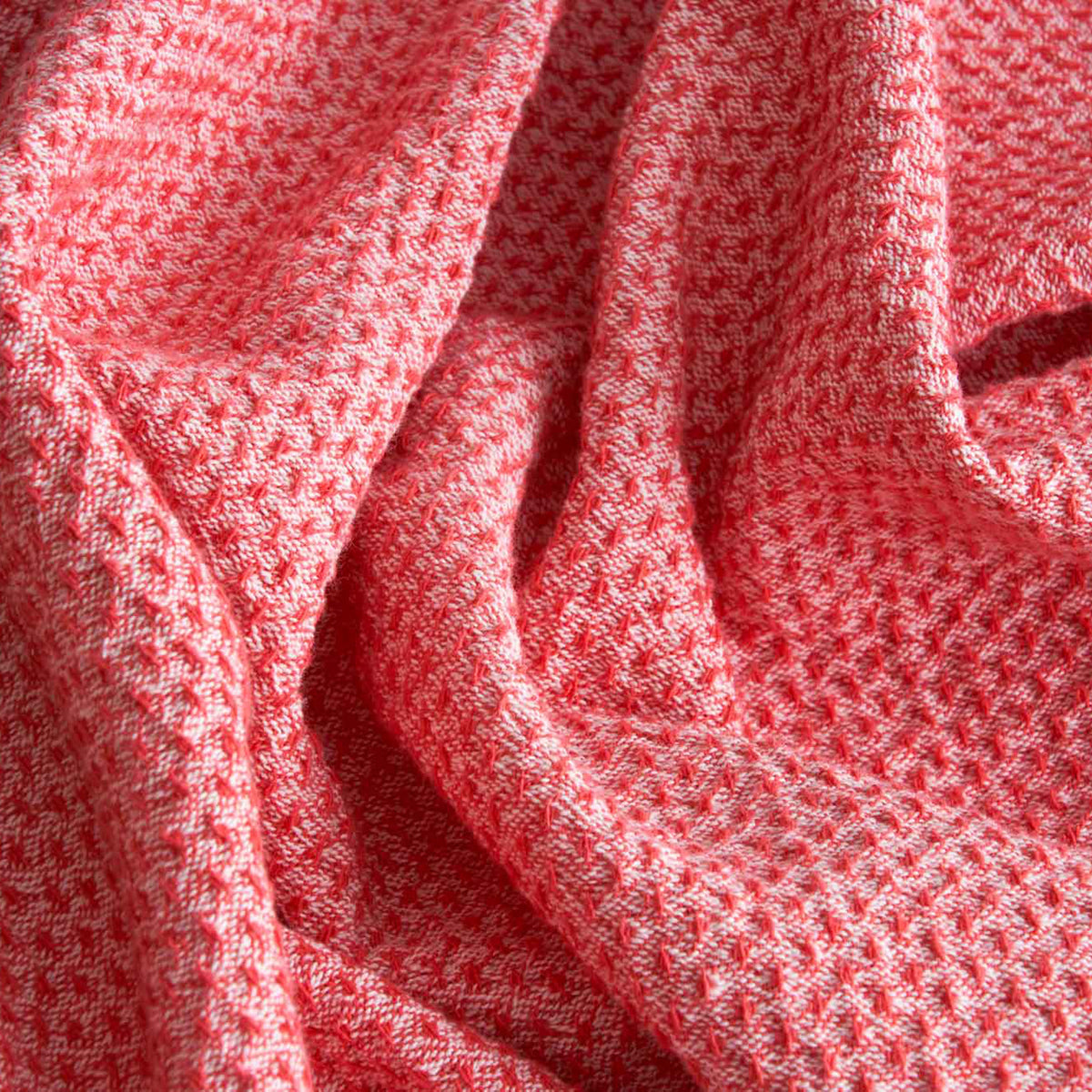 Plaid in Puro Cotone Tinta Unita - Lavinia
