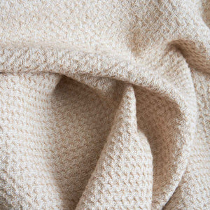 Plaid in Puro Cotone Tinta Unita - Lavinia