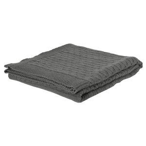 Plaid in Puro Cachemire a Maglia - Treccia
