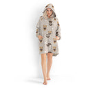 Poncho in Micropile Fantasia - Orsacchiotti