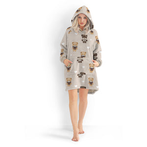Poncho in Micropile Fantasia - Orsacchiotti