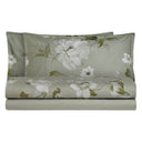 Completo Lenzuola in Percalle di Cotone Fantasia Floreale - Rosewood