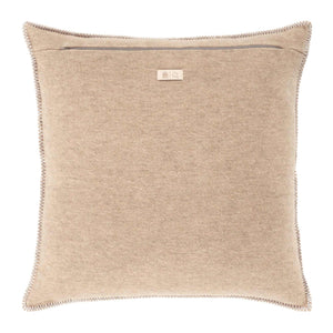 Copricuscino in Lana con Lavorazione Jacquard - Face