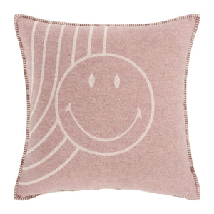 Copricuscino in Lana con Lavorazione Jacquard - Face