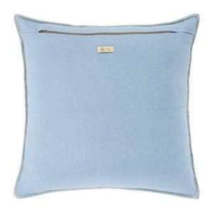 Copricuscino in Lana con Lavorazione Jacquard - Face