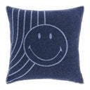 Copricuscino in Lana con Lavorazione Jacquard - Face
