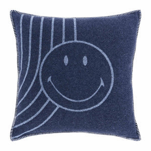 Copricuscino in Lana con Lavorazione Jacquard - Face