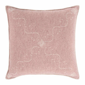 Copricuscino in Lana con Lavorazione Jacquard - Pattern