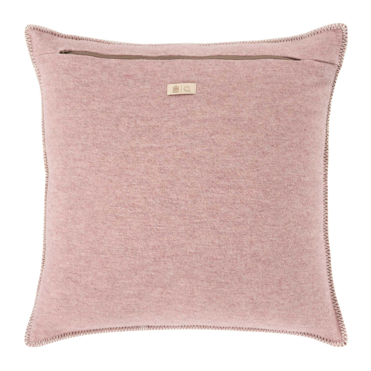 Copricuscino in Lana con Lavorazione Jacquard - Pattern