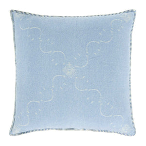 Copricuscino in Lana con Lavorazione Jacquard - Pattern