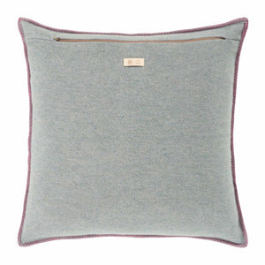Copricuscino in Lana con Lavorazione Jacquard - Pattern