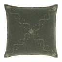 Copricuscino in Lana con Lavorazione Jacquard - Pattern