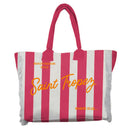 Borsa Mare o Trousse in Puro Cotone Rigata - Rayure