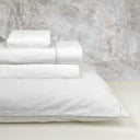 Completo Lenzuola in Percalle di Cotone Stonewashed - Volterra