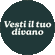 Cuscino Arredo in Puro Cotone con Fantasia Cervo - Cervo