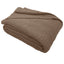 Copriletto in Cotone a Nido d'Ape StoneWashed No Stiro - Anthony Copriletto Bianca Singolo Tortora 