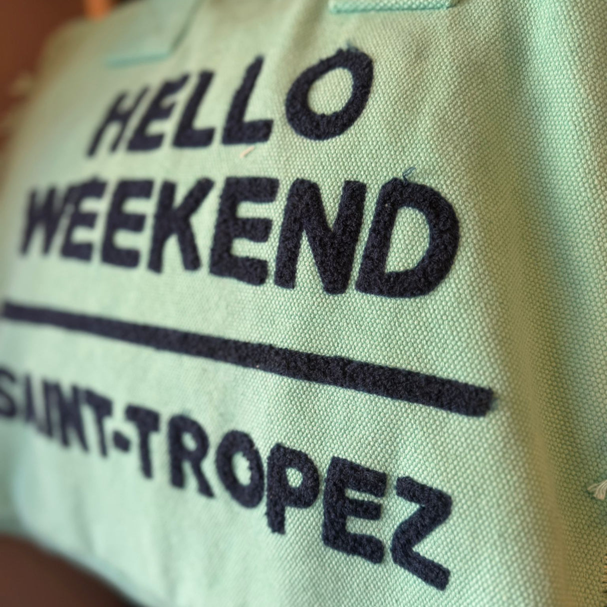 Borsa Mare o Trusse in Puro Cotone Tinta Unita - Hello Weekend