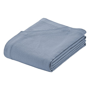 Copriletto di Piquet di Puro Cotone Tinta Unita - Classic