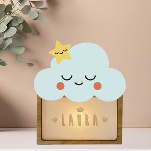 Lampada da Tavolo Personalizzabile - Nuvola