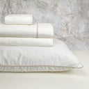 Completo Lenzuola in Percalle di Cotone Stonewashed - Volterra
