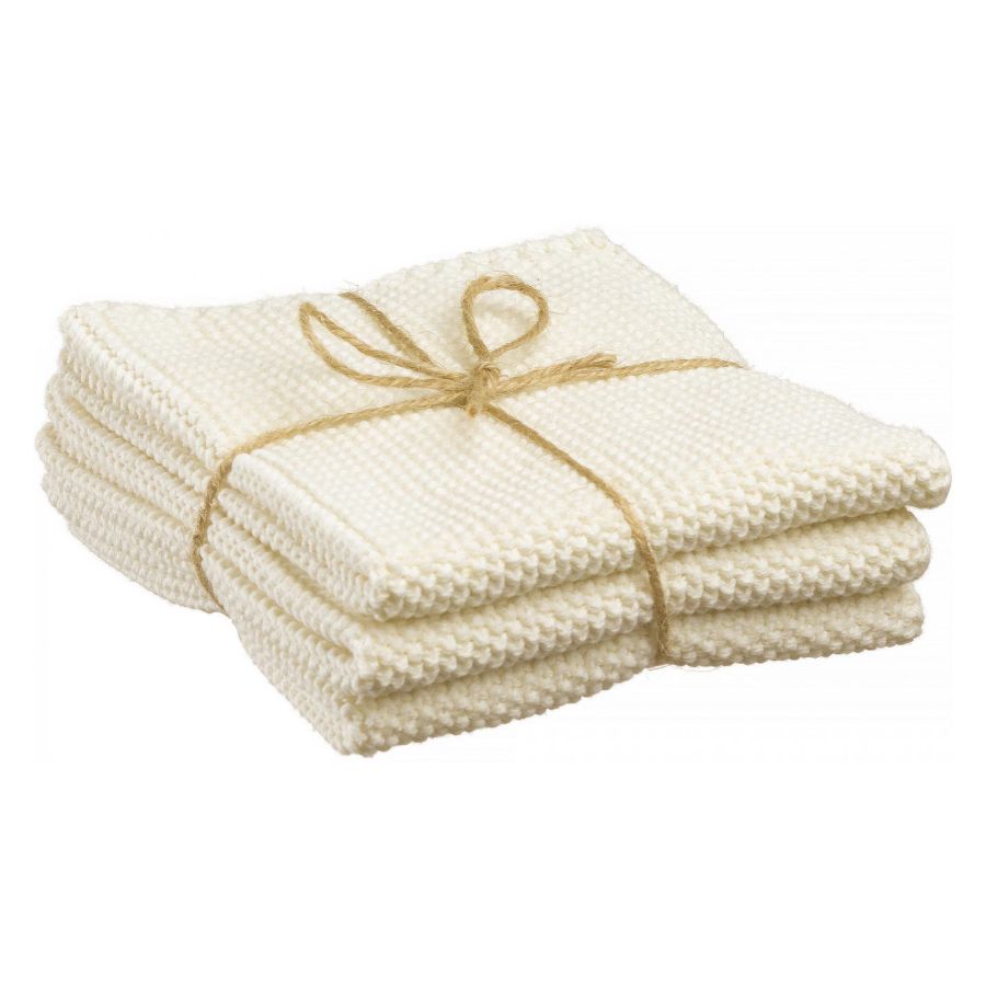 Set 3 Asciugamani in Cotone Riciclato - Izan