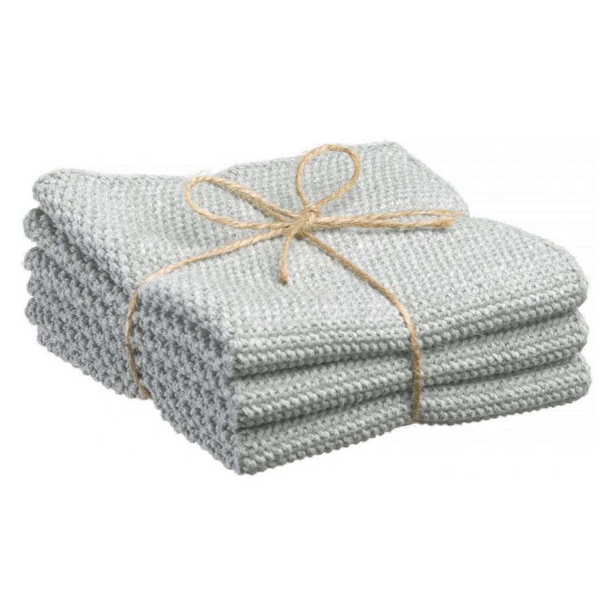 Set 3 Asciugamani in Cotone Riciclato - Izan
