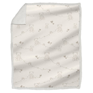 Plaid Baby in MicroPile Fantasia - Dreaming Bear