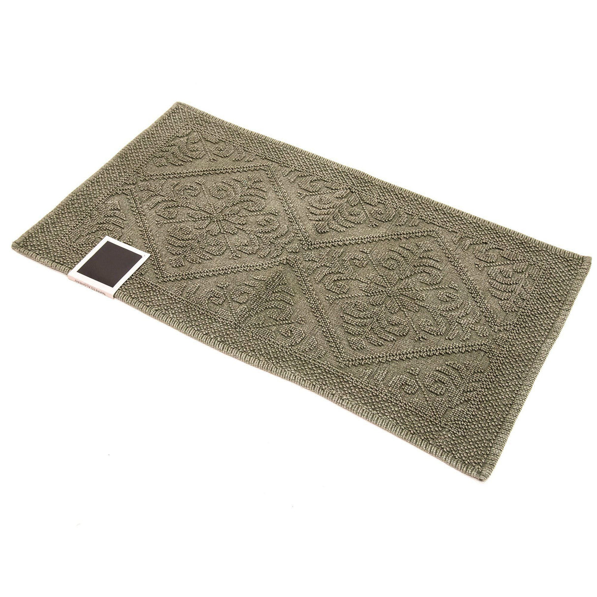 Tappeto in Puro Cotone Stonewashed Jacquard - Alghero
