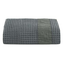 Telo da Bagno Nido d'Ape StoneWashed con Bordo in Lino - Jaspy