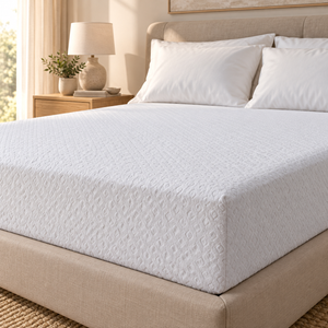 Coprimaterasso in Spugna Jacquard Elasticizzata - Sanaform