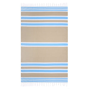 Telo Mare Fouta in Puro Cotone Rigato - Samsara
