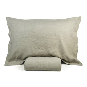 Completo Lenzuola in Puro Lino StoneWashed No Stiro - Luxury