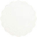 Americano Boutis Rotondo in Puro Cotone - Cesar Americano Marinette Saint-Tropez Bianco 
