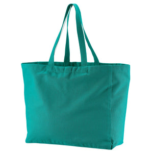 Borsa in Cotone Riciclato Tinta Unita - Eze Borsa multiuso Winkler Topazio 